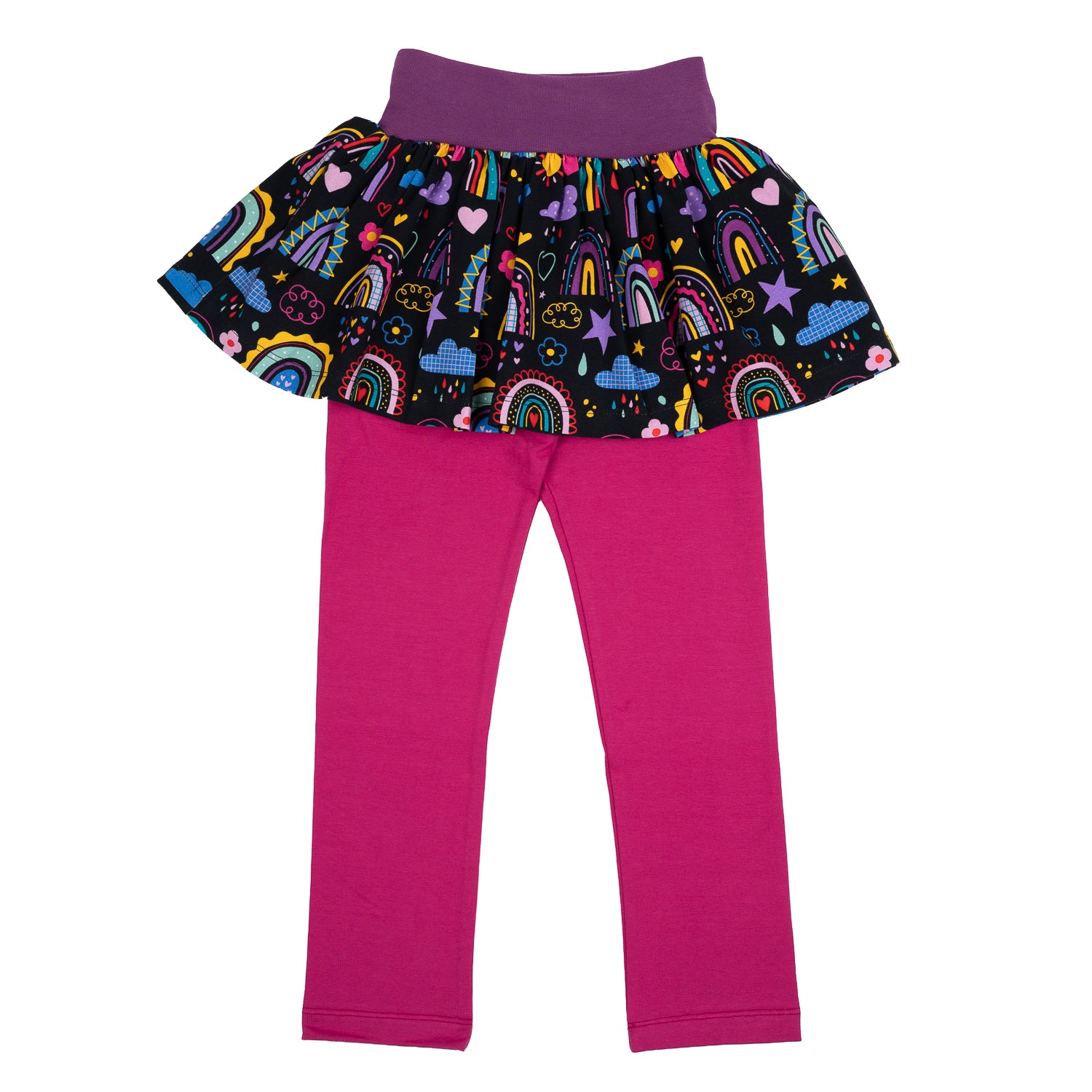 SkinnyPantsRöckchen im Babauba-Stil LovelyRainbows-Black