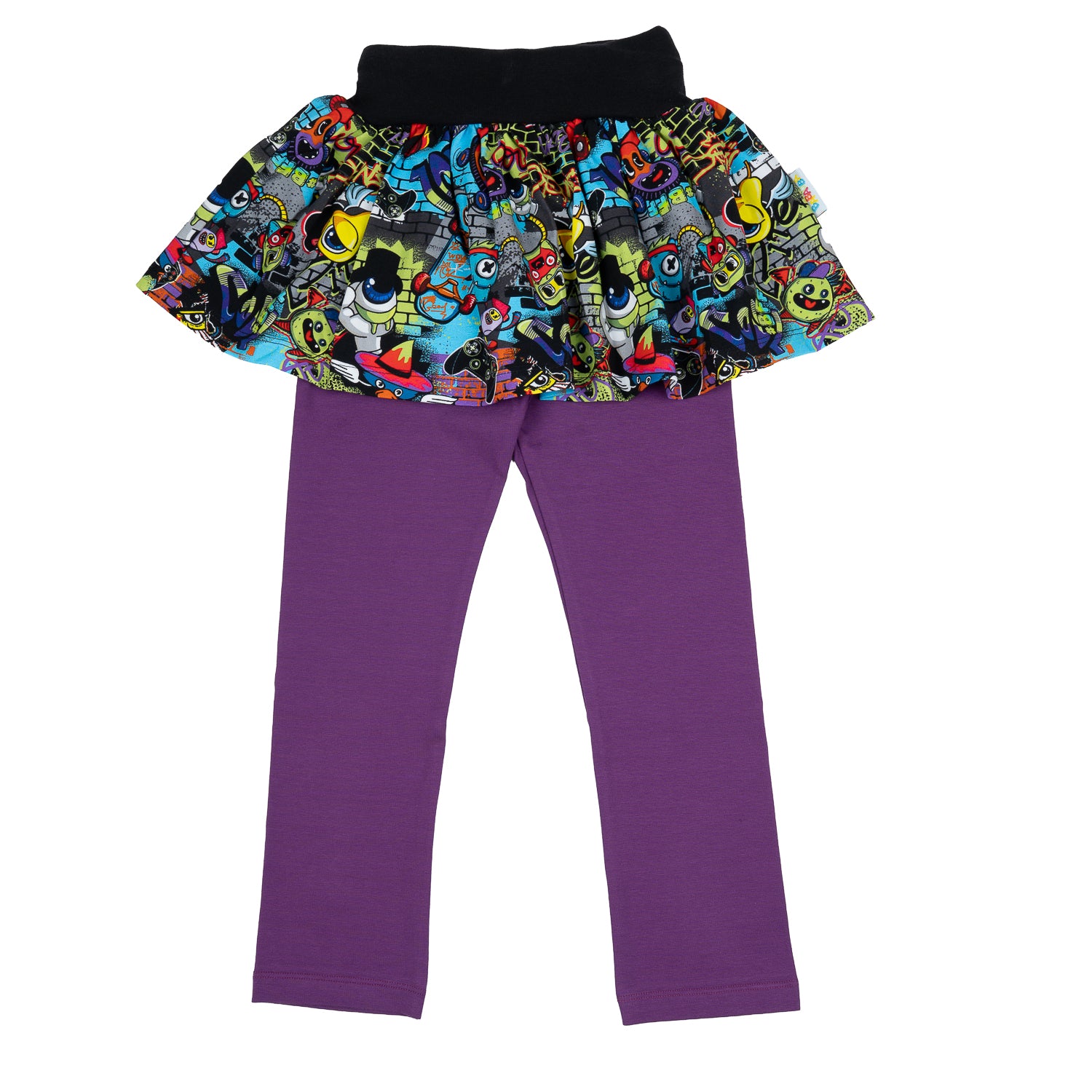 SkinnyPantsRöckchen im Babauba-Stil CrazyGraffitiMonsters