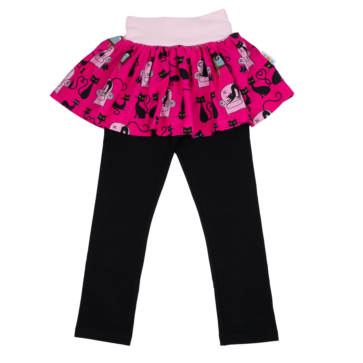 SkinnyPantsRöckchen im Babauba-Stil BlackCats