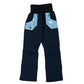 Babauba Softshellhose im Babauba-Stil blau 