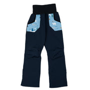 Babauba Softshellhose im Babauba-Stil blau 