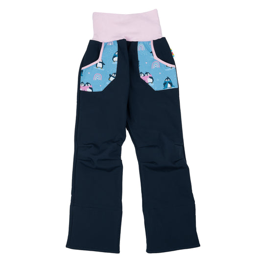 Babauba Softshellhose im Babauba-Stil Blau 