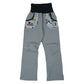 Babauba Softshellhose im Babauba-Stil grau 