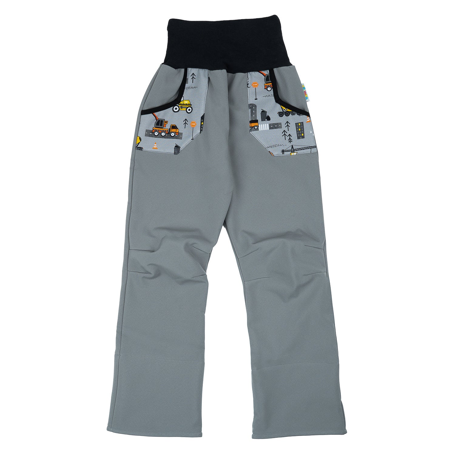 Babauba Softshellhose im Babauba-Stil grau 