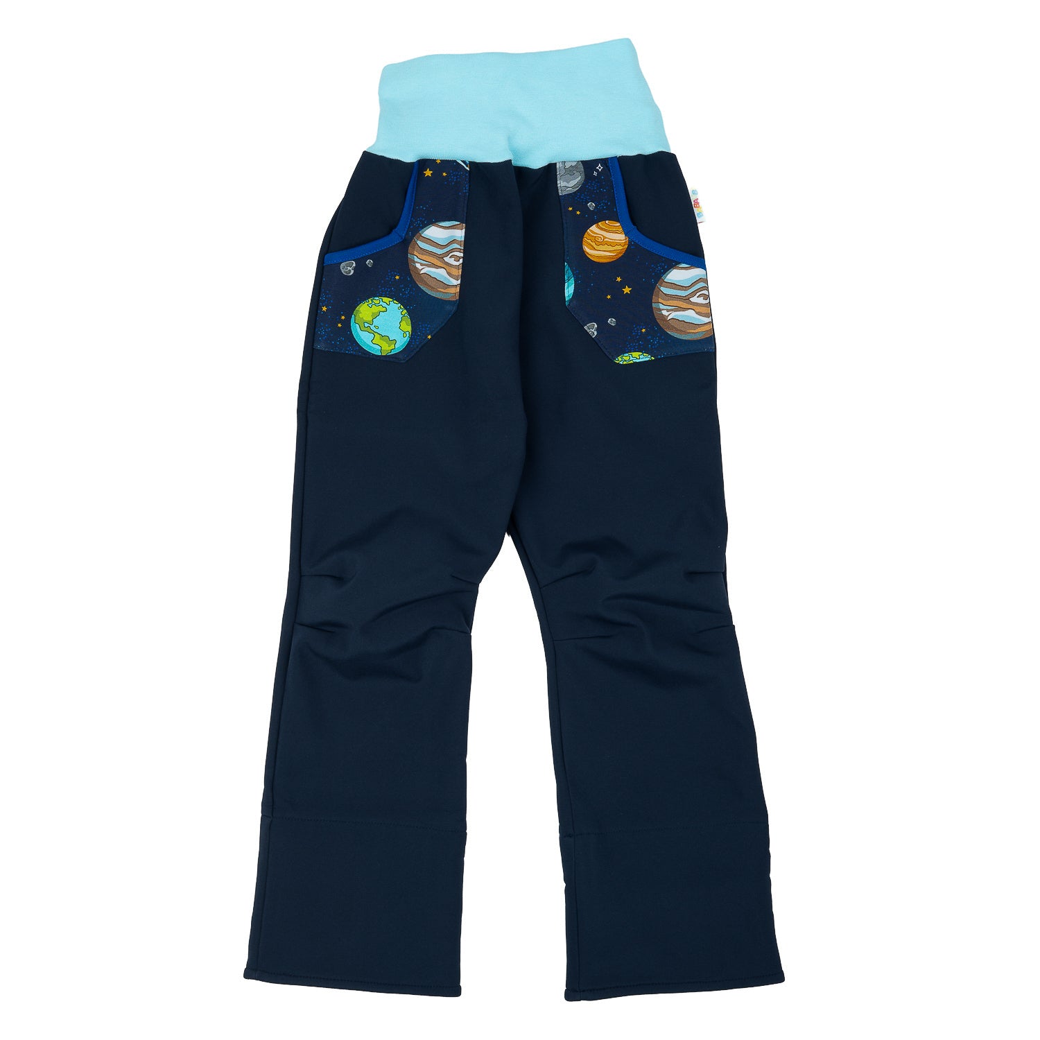 Babauba Softshellhose im Babauba-Stil blau 