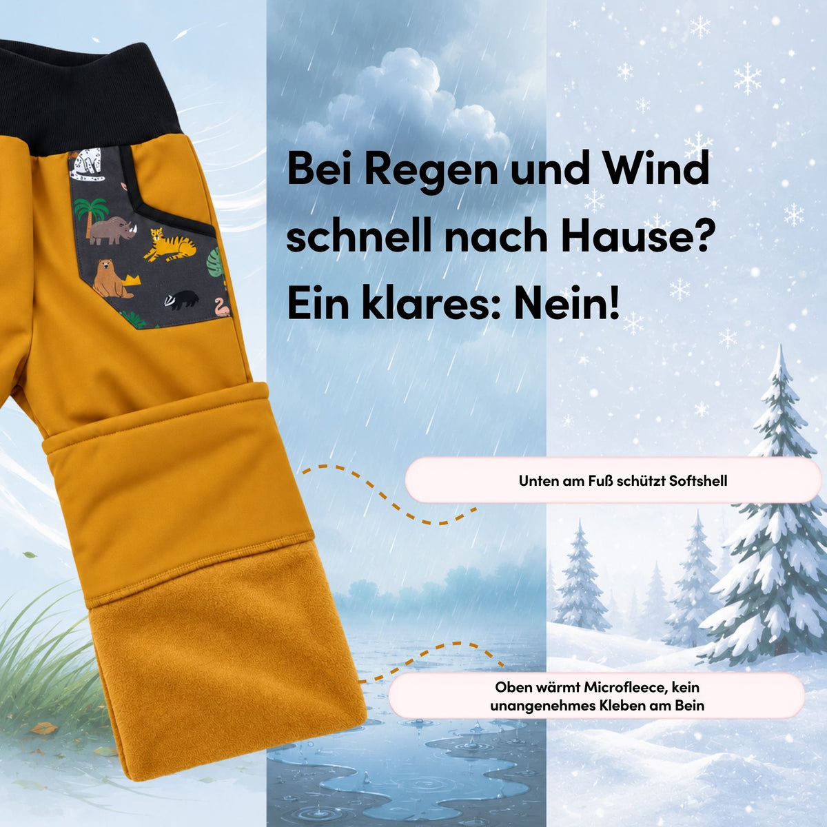 Softshell-Trousers AnimalsOfTheWorld