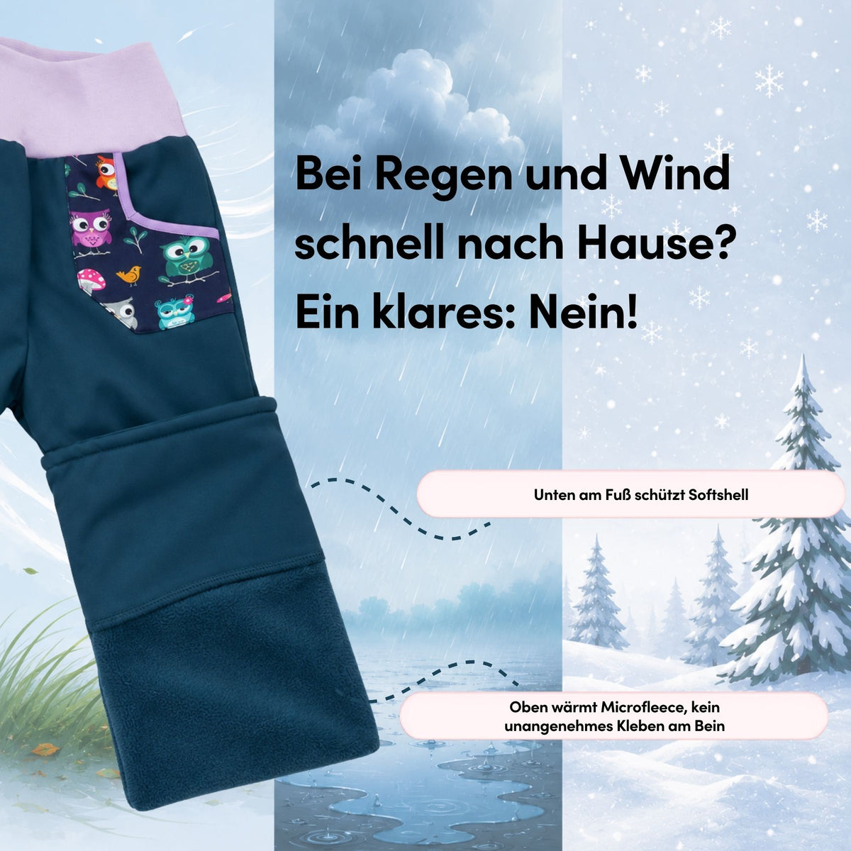 Softshell-Trousers Hoots-Night