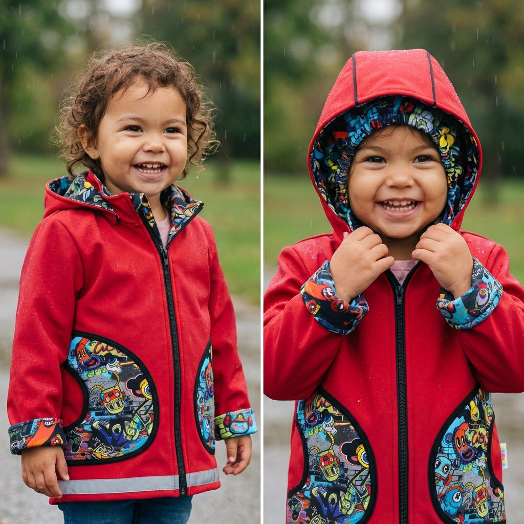 Softshelljacke CrazyGraffitiMonsters
