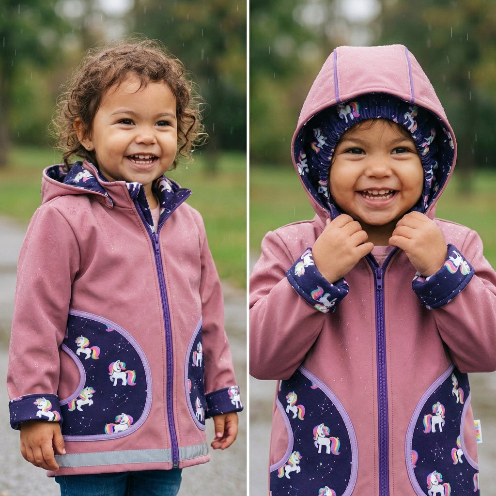 Softshelljacke GalaxyUnicorns