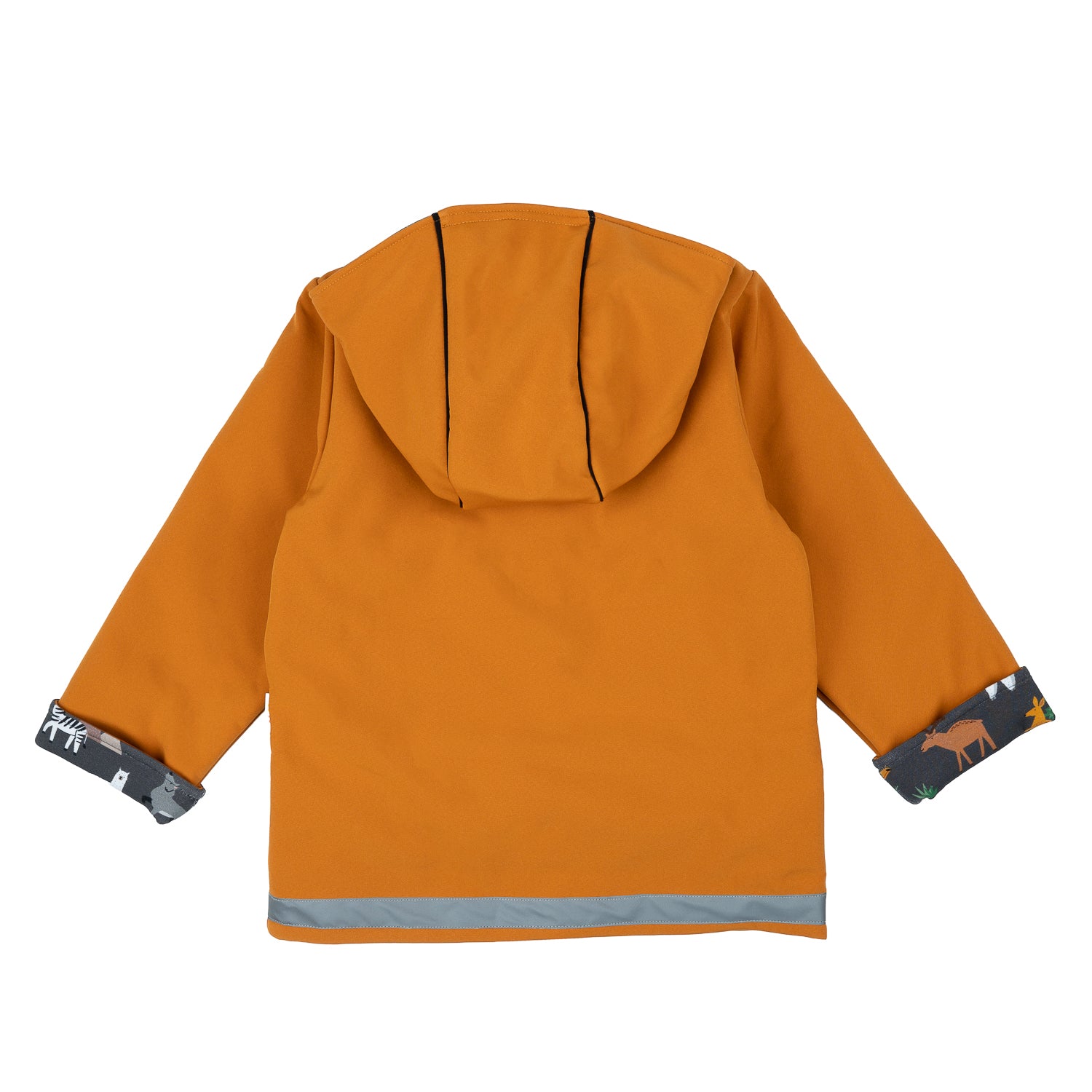 Rückseite von Softshelljacke im Babauba-Stil AnimalsOfTheWorld