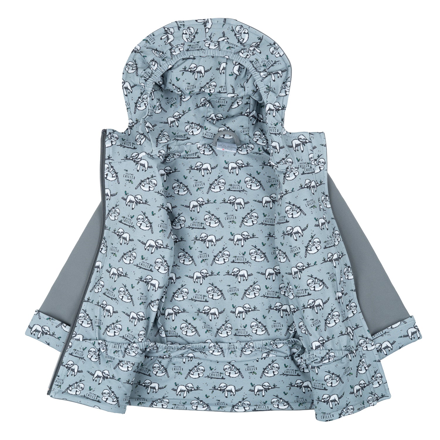 Softshelljacke geöffnet im Babauba-Stil FulltimeChiller