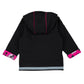 Rückseite von Softshelljacke im Babauba-Stil BlackCats
