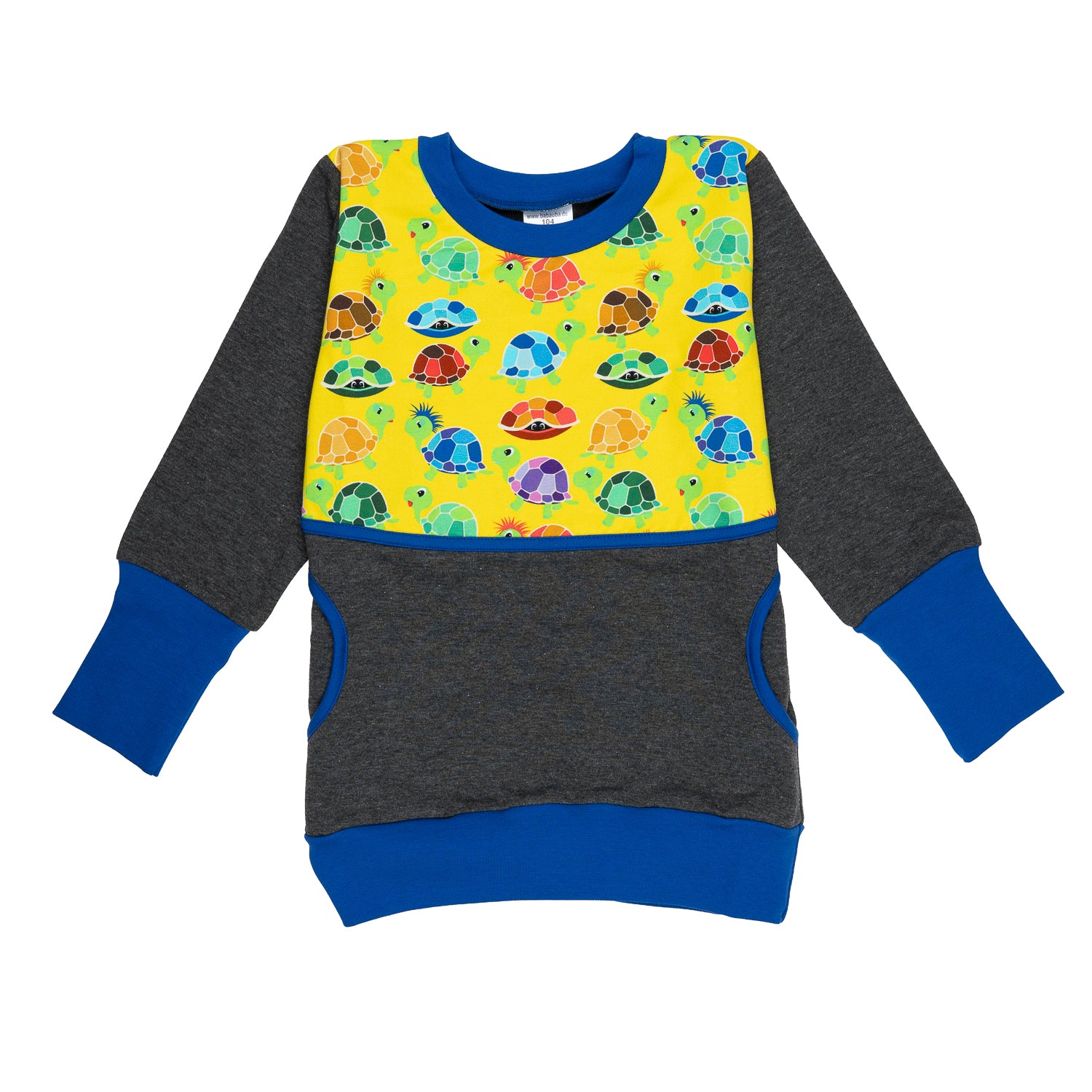 Sweater im Babauba-Stil Turtles