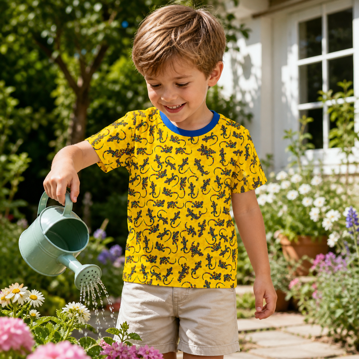 Shirt im Stil Salamander