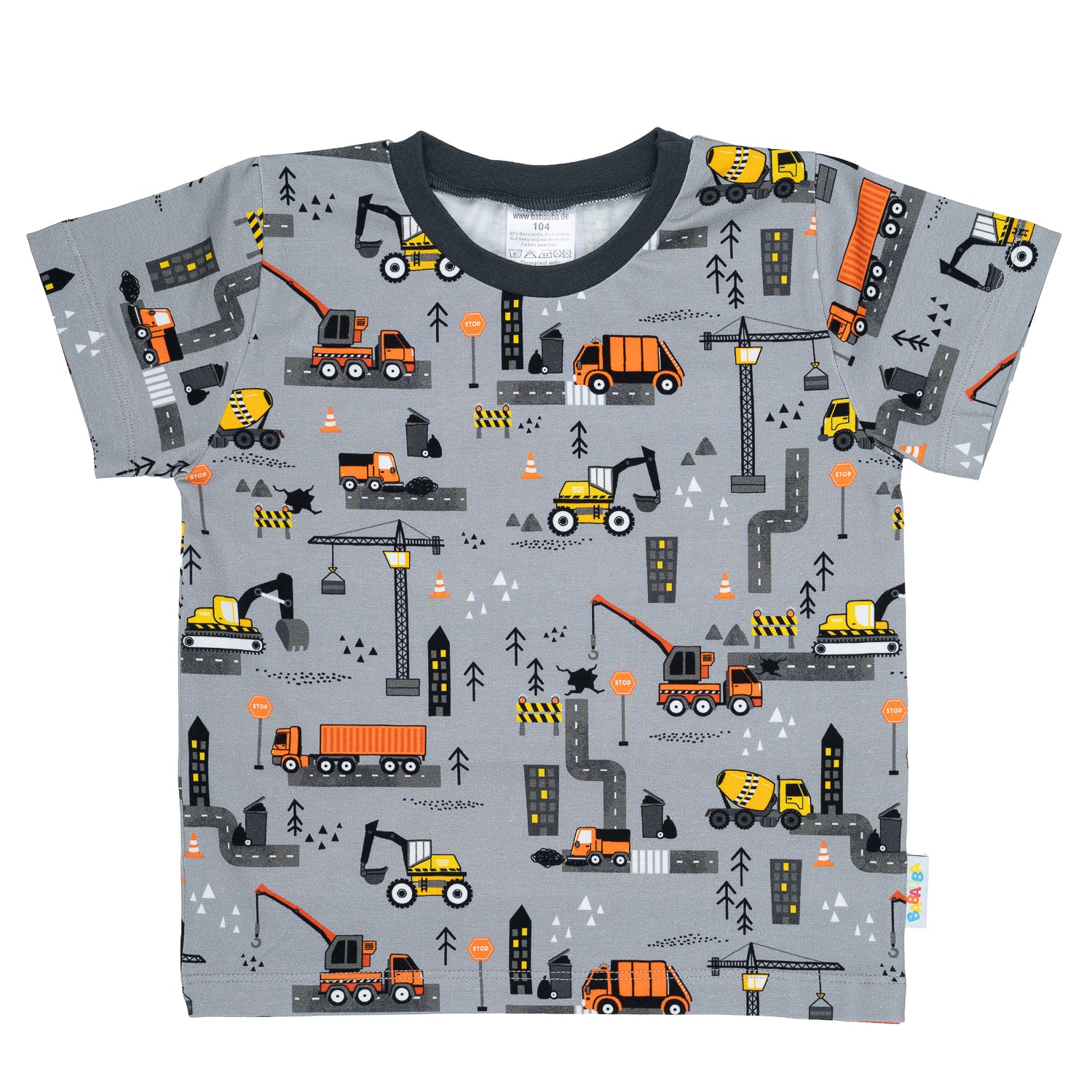 T-Shirt im Babauba-Stil ConstructionWorld