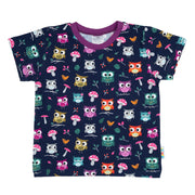 T-Shirt im Babauba-Stil Hoots-Night