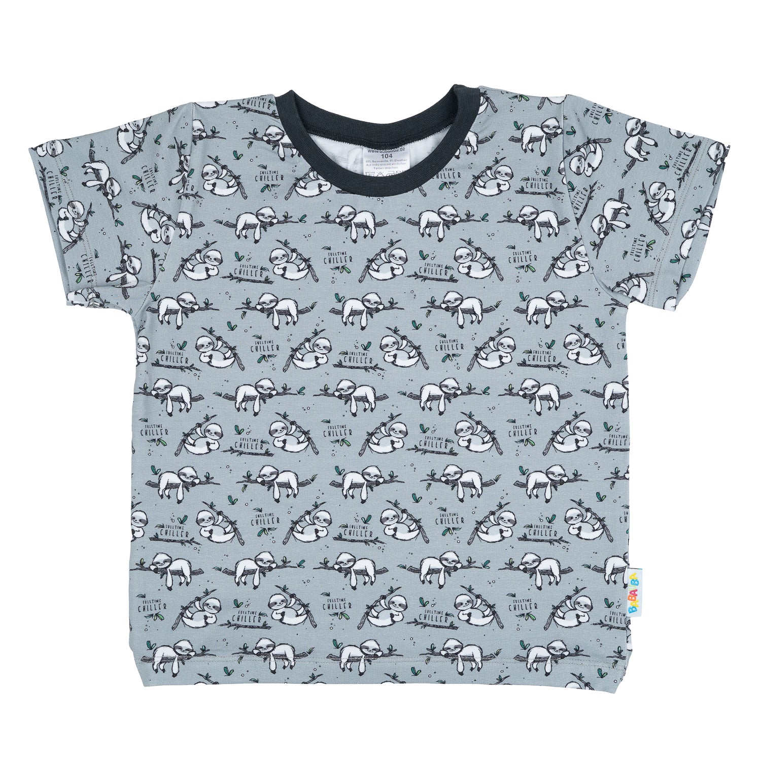 T-Shirt im Babauba-Stil Fulltimechiller