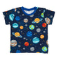 T-Shirt im Babauba-Stil Planets