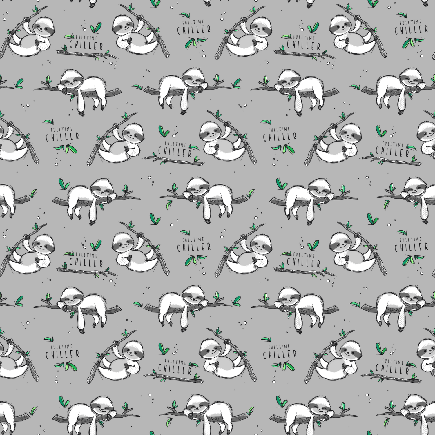 Babauba Grafik Motiv FulltimeChiller