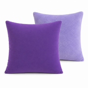 Uni-Duo Kuschelkissen-Bezug Lila/Lavendel