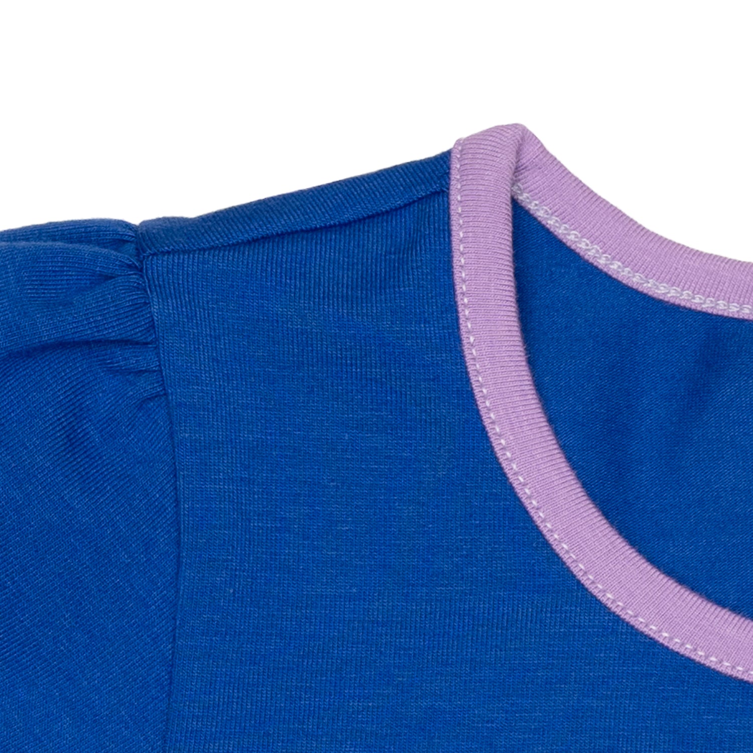Uni-Shortsleeve twirl Dress Royalblue