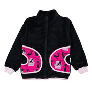 Uni-Kuschelhoodie im Babauba-Stil BlackCats
