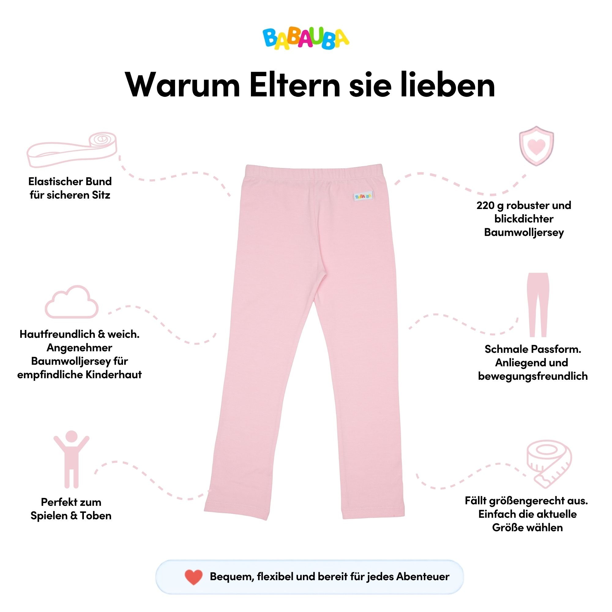 Uni-SkinnyPants Babypink