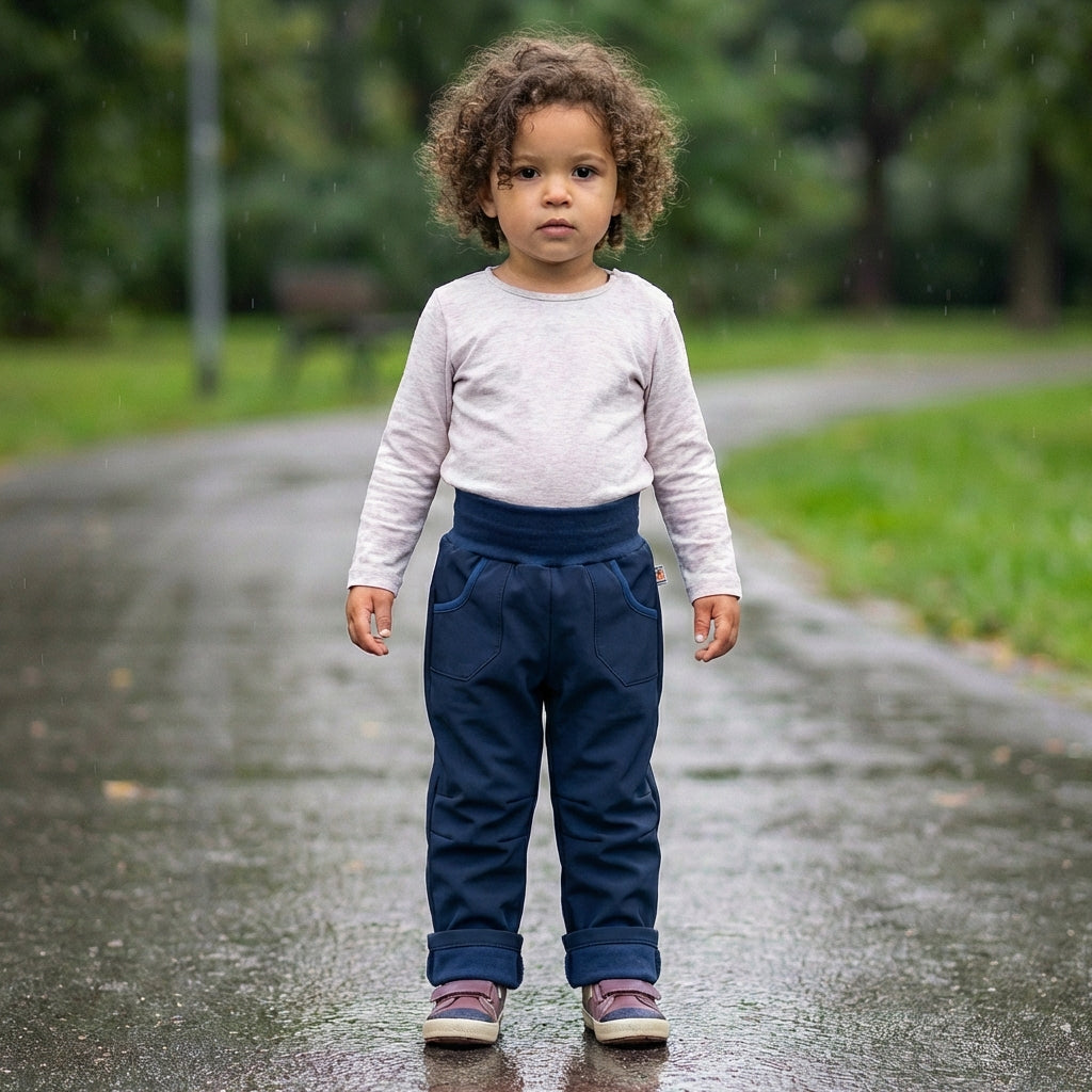 Uni-Softshell Trousers Dark Blue