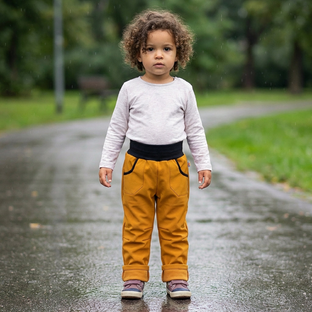 Uni-Softshell Trousers Curry