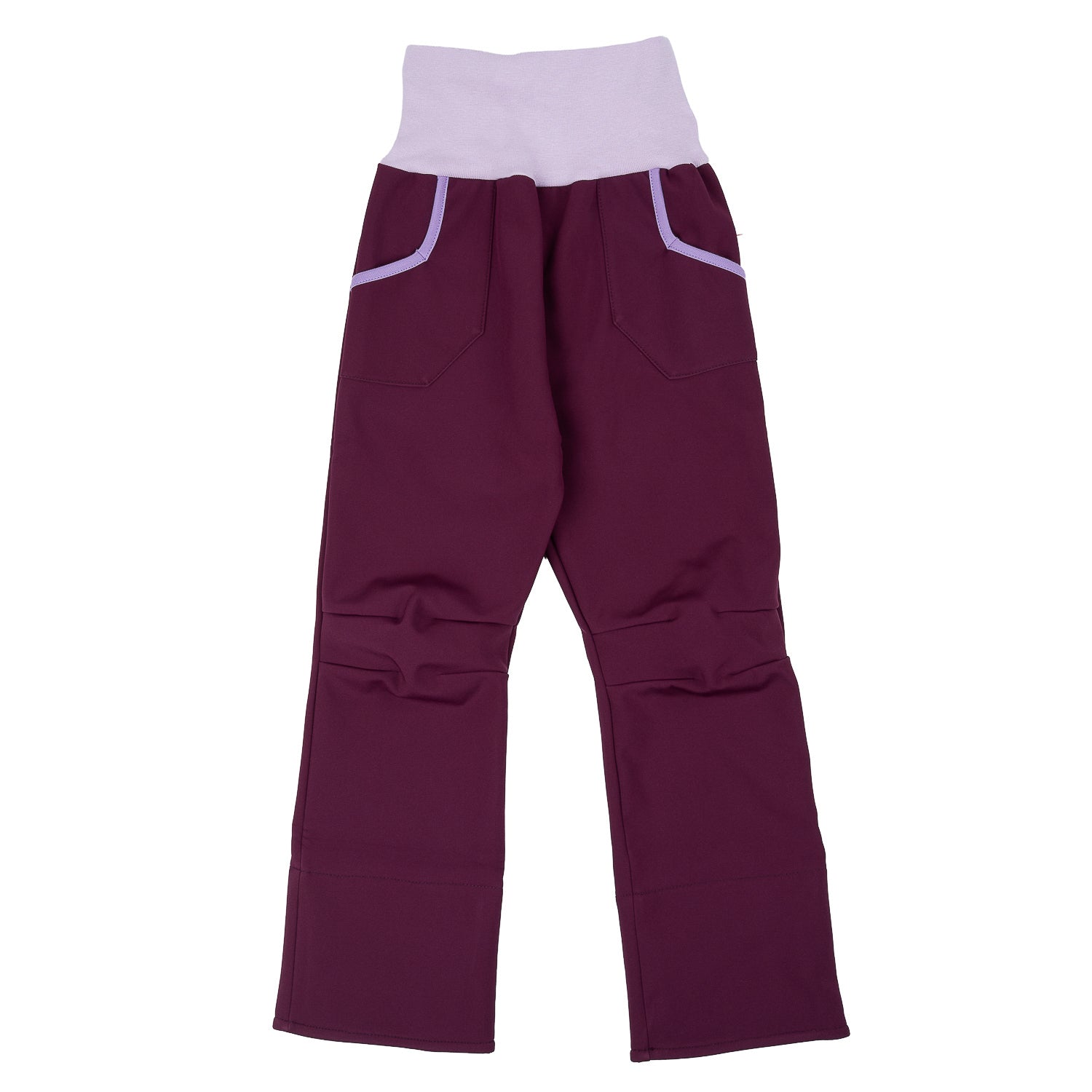 Babauba Softshellhose Farbe Aubergine 