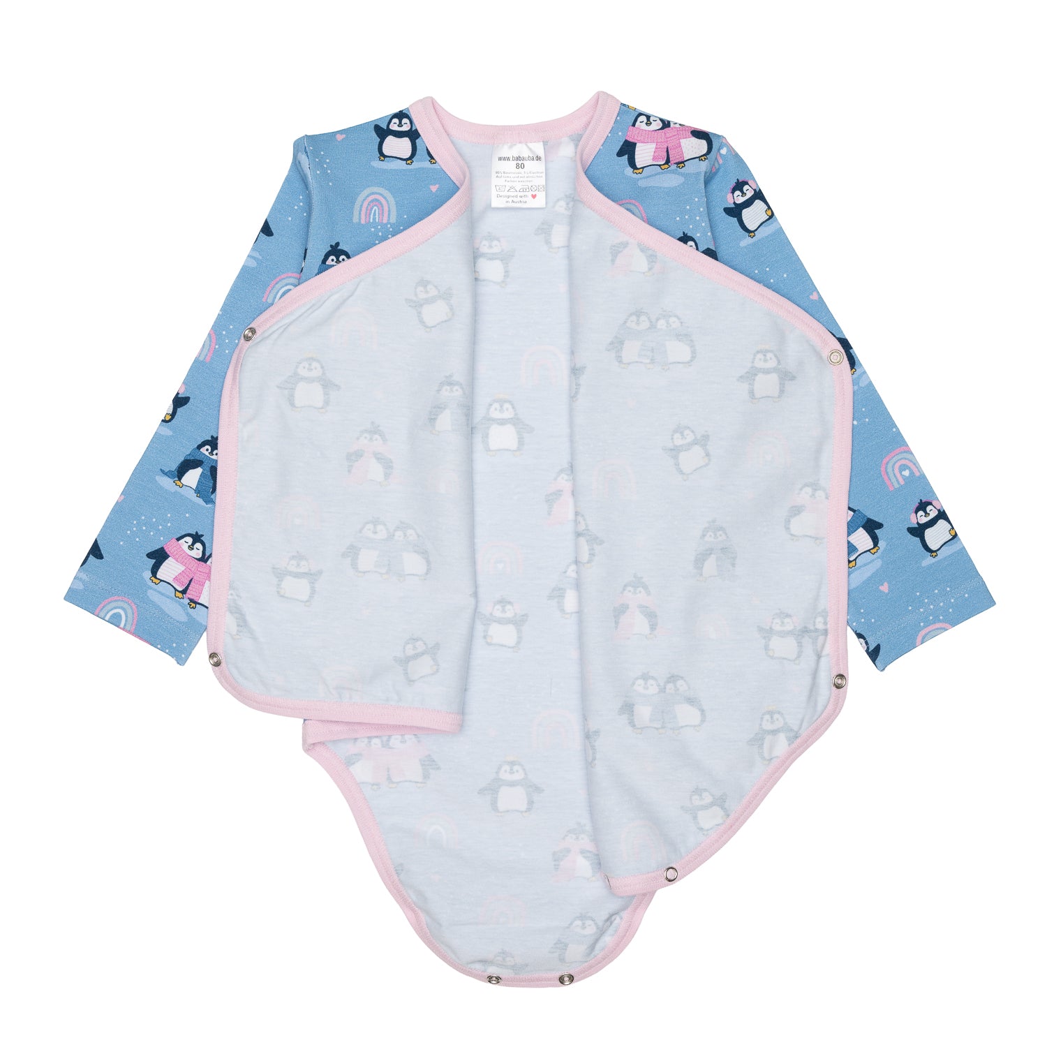 Long Sleeve Bodysuit PenguinFriends
