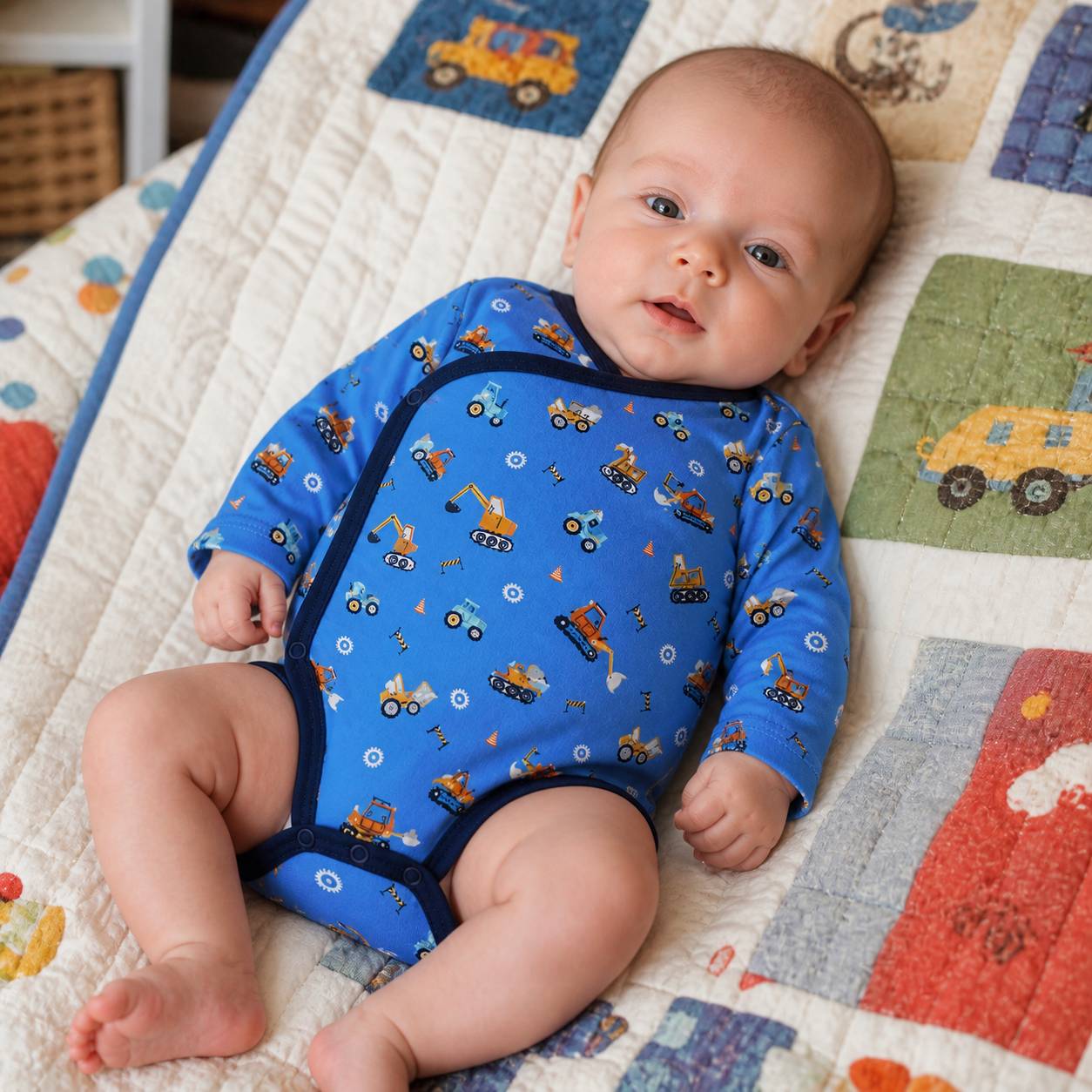 Wickelbody im Stil BabyConstruction