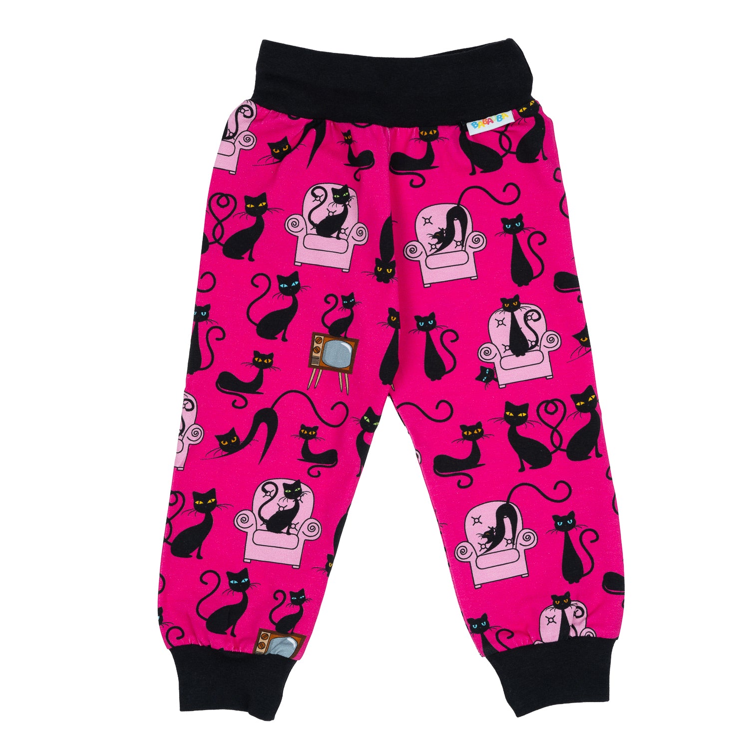 Hose im Stil Babauba BlackCats