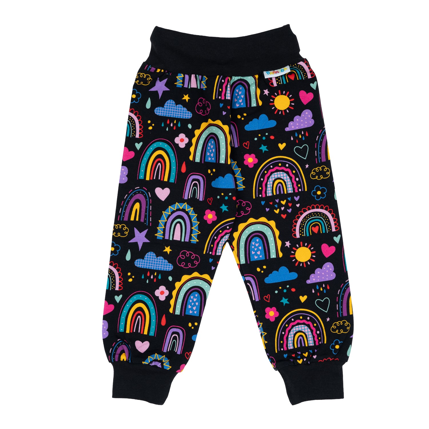 Hose im Stil Babauba LovelyRainbows-Black