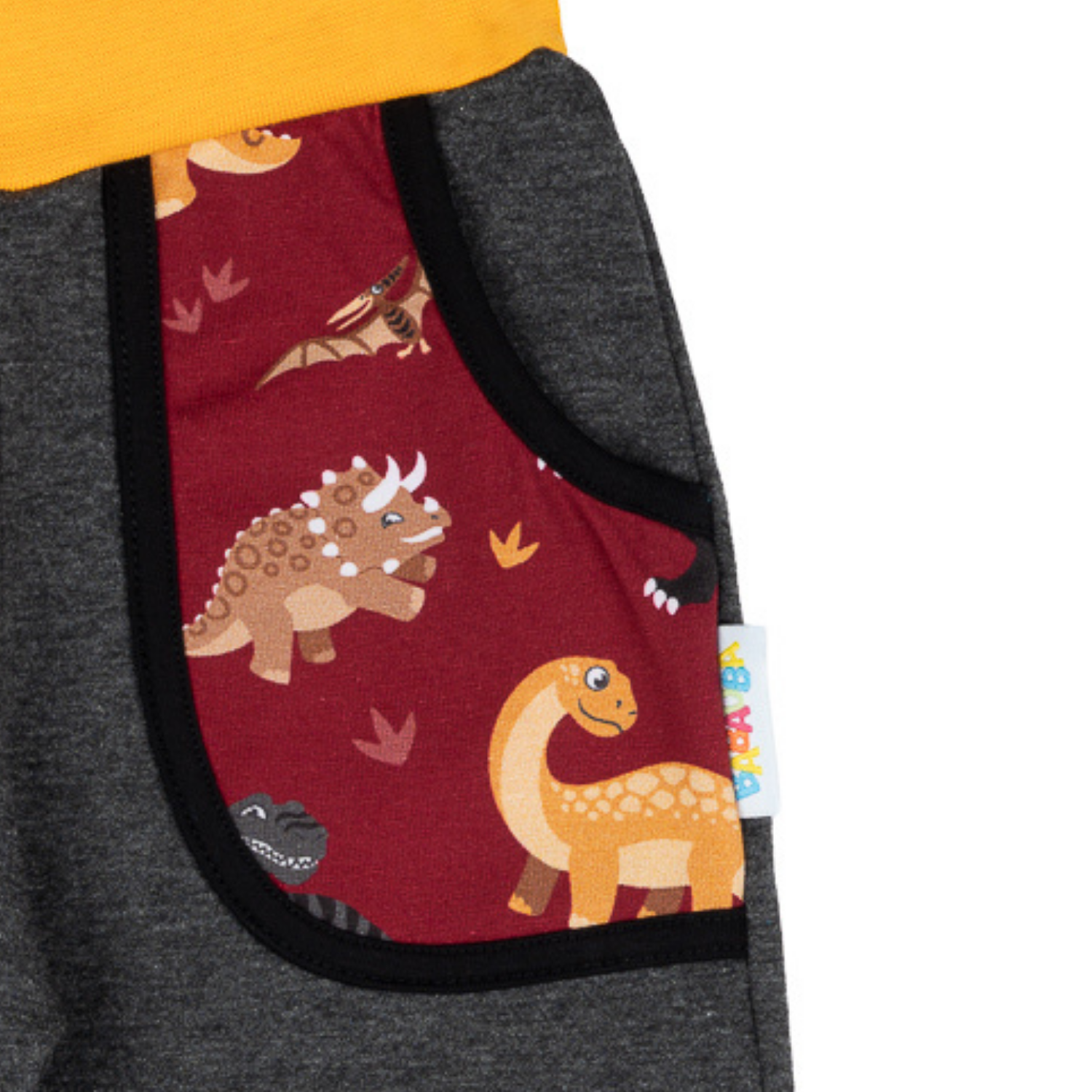 Tasche von Sweathose im Babauba-Stil BigDinos