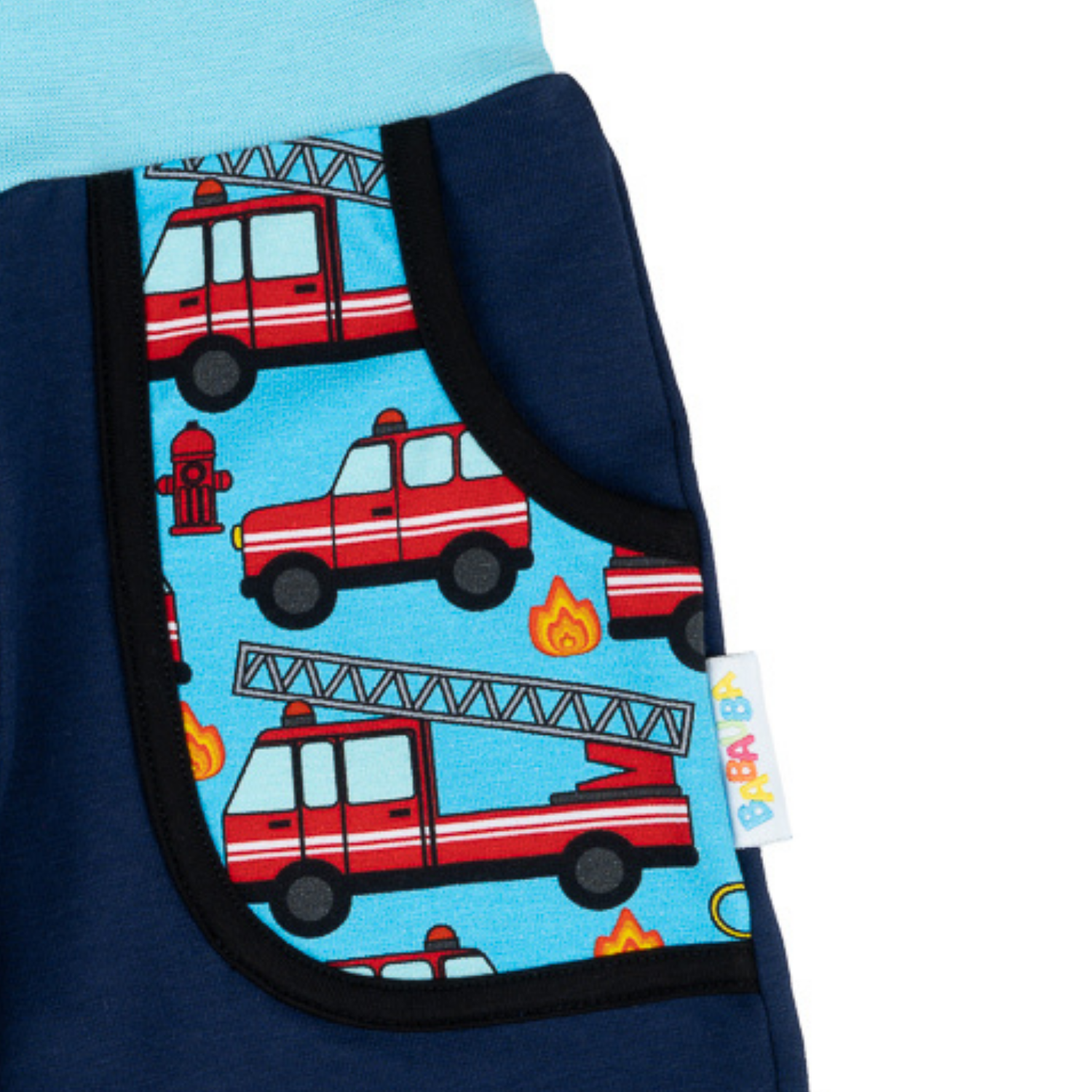 Tasche von Sweathose im Babauba-Stil Firefighter