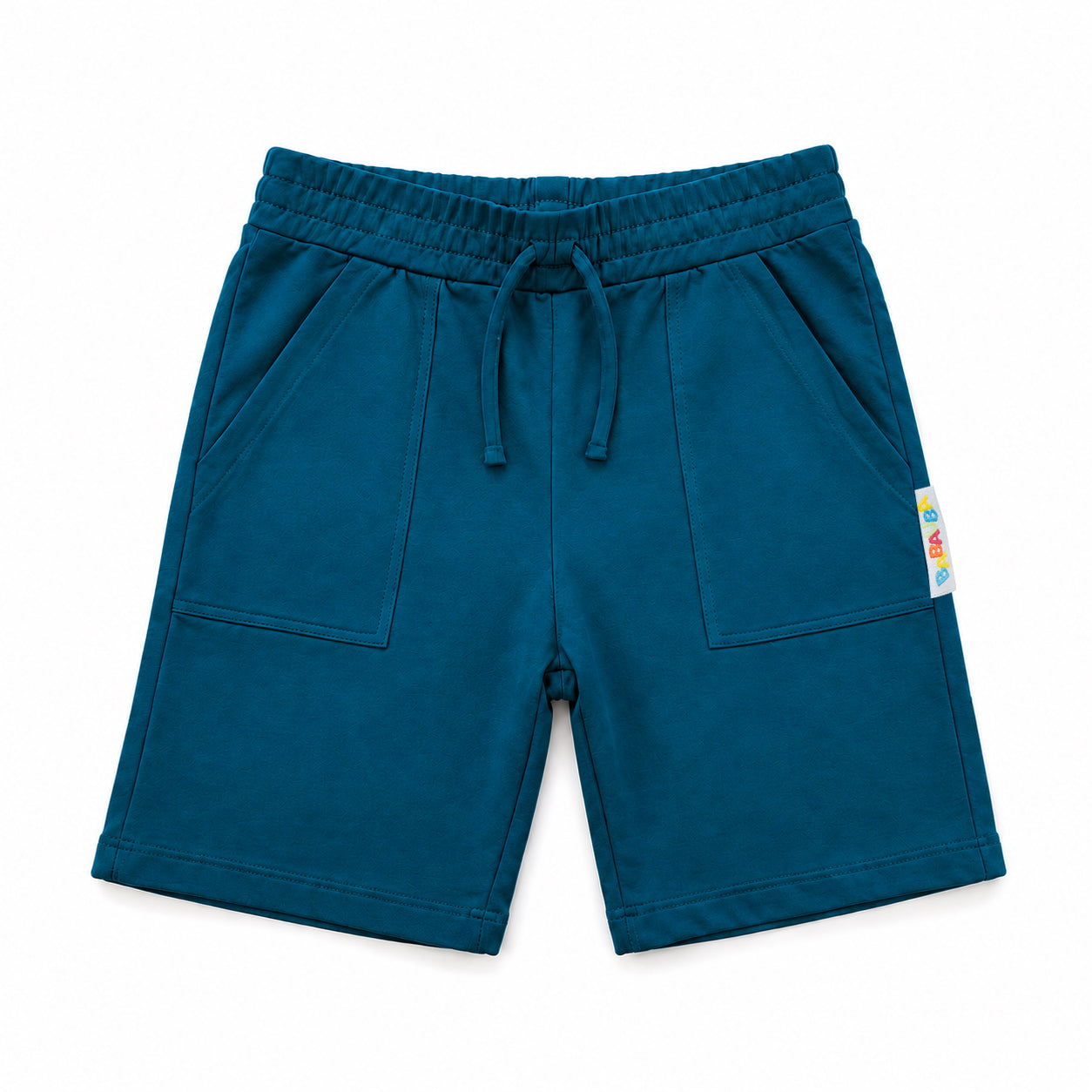 Kurze einfarbige Kindershort