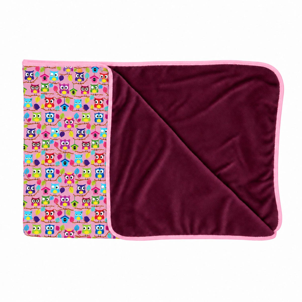 Kuscheldecke SuperXXL Hoots-Pink