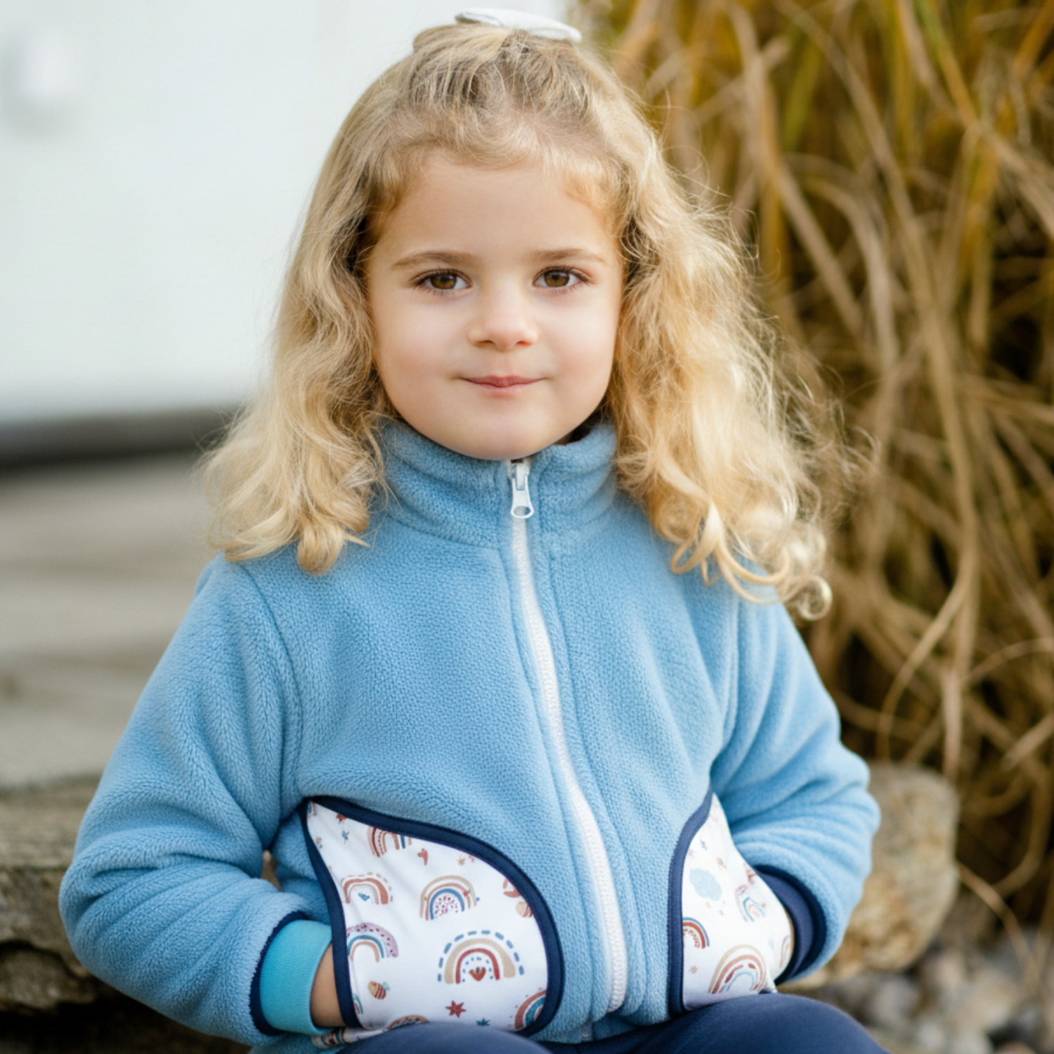 CoolPocket-Fleece Jacket MiniRainbow