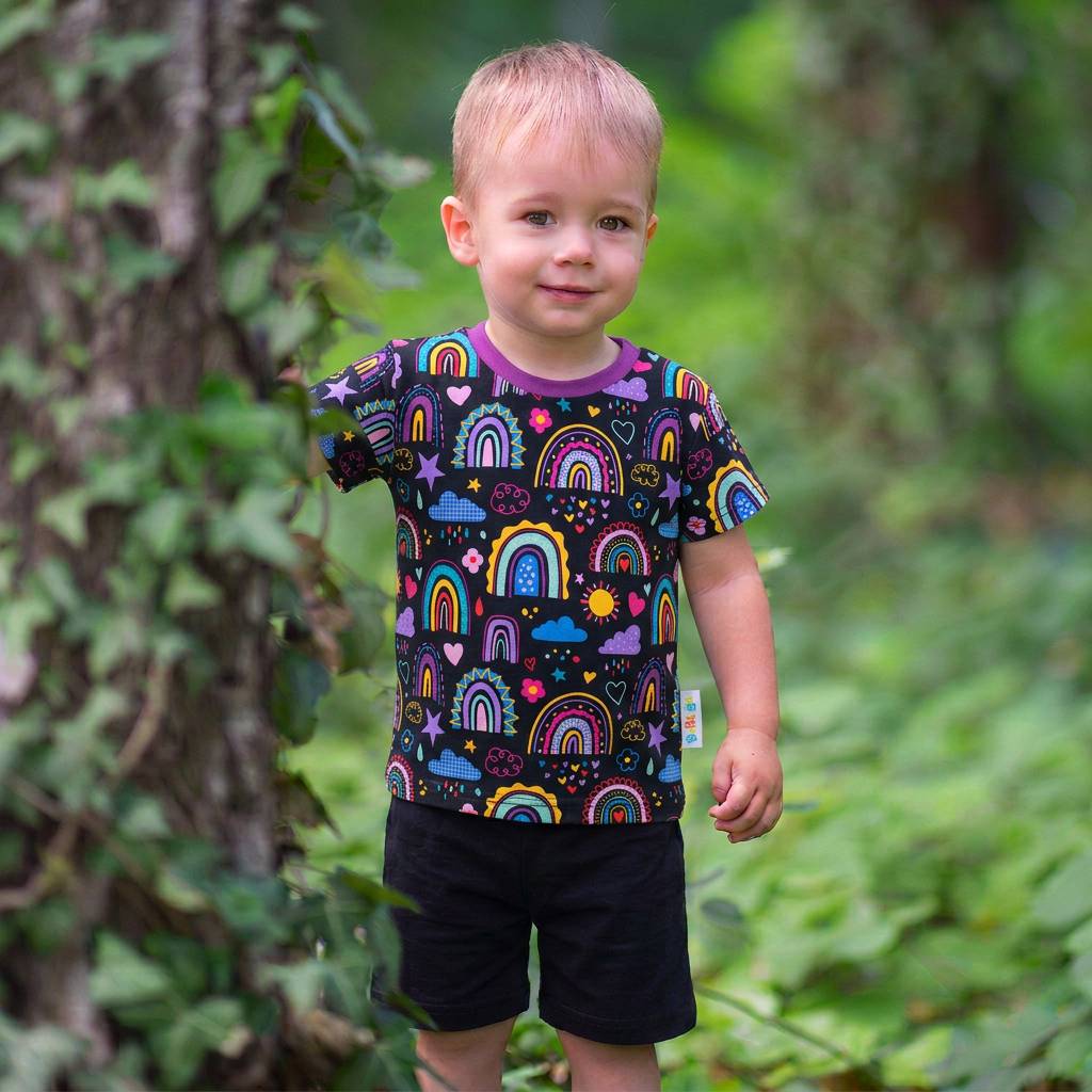 T-Shirt LovelyRainbows-Black